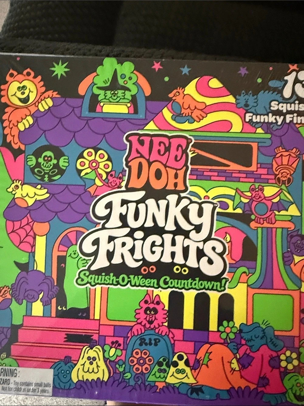 NeeDoh Funky Frights Squish-O-Ween Countdown 13-Piece Squish-O-Ween Countdown